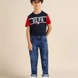 u.s. polo assn. Boys Mid-Wash Regular Fit Jeans-picture-17