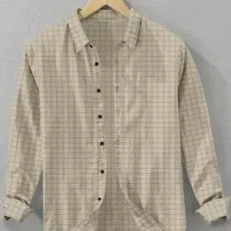 voroxy x ag Men Checked Regular Fit Shirt with Spread Collar-picture-40