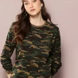 dillinger Camouflage Crew-Neck T-shirt-picture-34