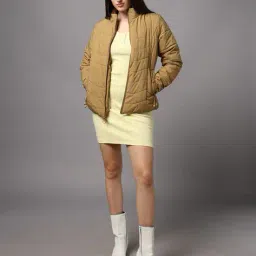 fort collins Women Quilted Regular Fit Hooded Puffer Jacket image 1