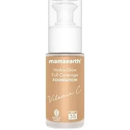 Hydra-Glow Full Coverage Foundation With Vitamin-C and Turmeric - 06 Caramel Glow-image-61