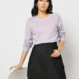 yousta Women Regular Fit Round-Neck Pullover-picture-31