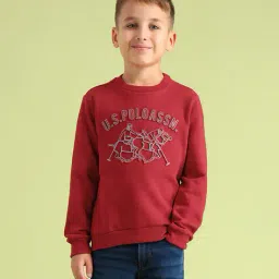 u.s. polo assn. Men Brand Applique Regular Fit Sweatshirt image 1