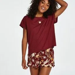 hunkemoller Floral Print Shorts with Elasticated Waist-picture-15