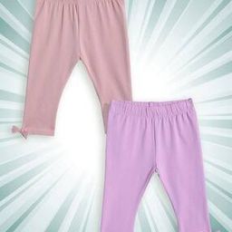 mothercare Girls Pack of 2 Leggings with Charming Waistband-picture-14