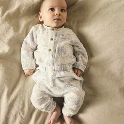 mothercare Boys Willow Brook Printed Bodysuit - Pack of 2 image 1