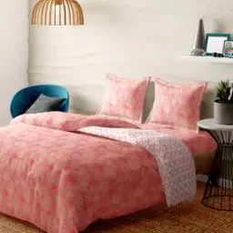 portico 120 GSM Geometric Print King Size Bedding Set-picture-36