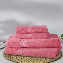 stellar home Set of 4 Bath & Hand Towels-picture-24