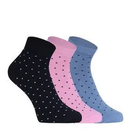 spancia Women Pack of 3 Ankle-Length Knitted Socks-picture-51