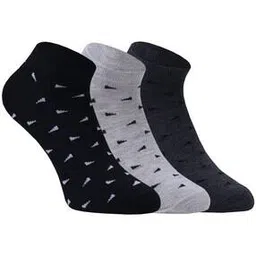 spancia Women Pack of 3 Ankle-Length Knitted Socks-picture-41