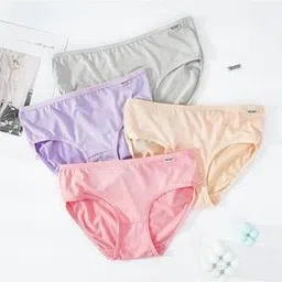 gialon Women Pack of 4 Cotton Briefs-picture-12