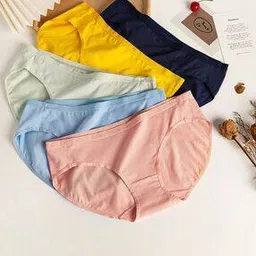 samvar Pack of 5 Seamless Full-Coverage Briefs-picture-47