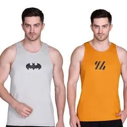 antiloop Men Pack of 2 Printed Vests-picture-38