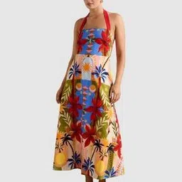 forever new Women Tropical A-line Dress-picture-17