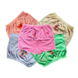 samvar Pack of 5 Cotton Bloomers Panty -picture-21