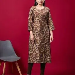 acai Women Printed Straight Kurti-picture-19