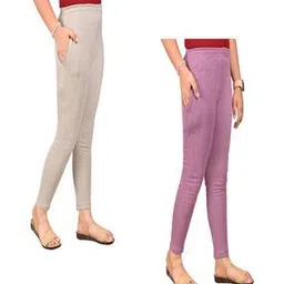 pixie n prince Girls Pack of 2 Leggings with Elasticated Waist-picture-28