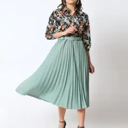 zwerlon x ag Women Printed A-Line Dress image 1