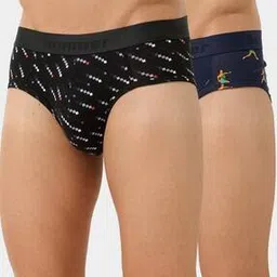 bummer Pack Of 2 Geometric Briefs-picture-43
