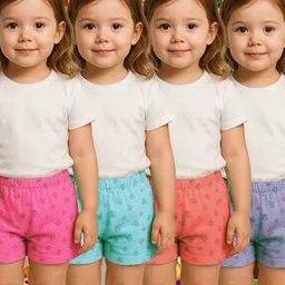 gialon Boys Pack of 4 Elastic Waist Cotton Boxer Briefs-picture-27