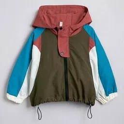 hopscotch Boys Zip Front Hooded Jacket-picture-39