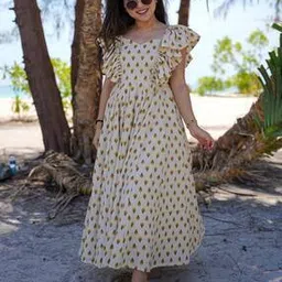 fyre rose Women Floral Print Fit & Flared Dress-picture-17