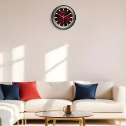 random Round-Shared Analogue Wall Clock -picture-37