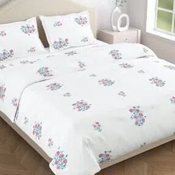 haus & kinder Combed Cotton 186 TC Double Flat Bedsheet-picture-10
