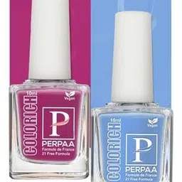 perpaa Set of 2 Vegan & Organic Glossy Gel Nail Polishes-picture-10