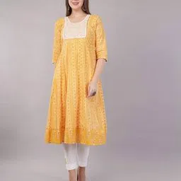 jidi fashion Women Embroidered Anarkali Kurti-picture-12