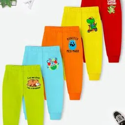 trampoline Boys Pack of 5 Graphic Print Pyjamas-picture-15