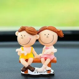 gopalvilla Cartoon Couple Car Interior Ornament-picture-30