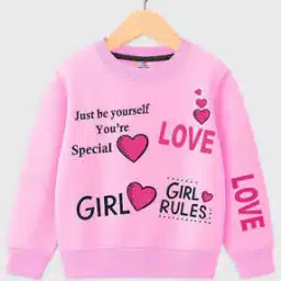 kuchipoo Girls Relaxed Fit Full-Sleeve Sweatshirt-picture-46