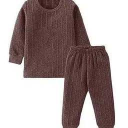samvar Boys Ribbed Round-Neck Thermal Set-picture-40