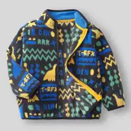 hopscotch Boys Zip Front Geometric Jacket-picture-36