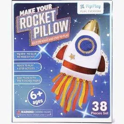 Make Your Rocket Pillow DIY Crafts Kit-image-0