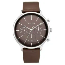 titan Men Water-Resistant Analogue Watch-NT90134SL02 image 1