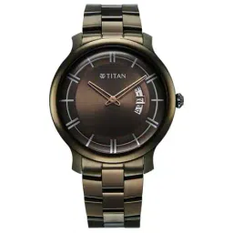 titan Men Water-Resistant Analogue Watch-NT90170QM03 image 1