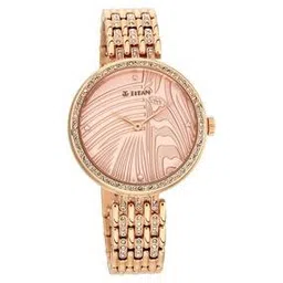 Women Water-Resistant Analogue Watch-NT95129WM01-image-18