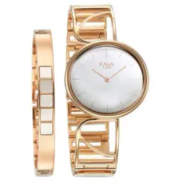 titan Women Power Pearls Analog Watch - NT95226WM01F image 1