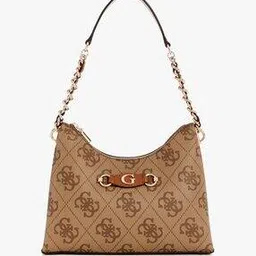guess Women Logo Print Izzy Top-Zip Shoulder Bag-picture-10