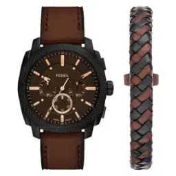 fossil Men Machine Water-Resistant Chronograph Wacth-FS6102SET-picture-53