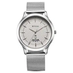 titan Men Water-Resistant Analogue Watch-NT1825SM10 image 1