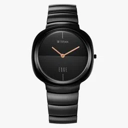 Men Edge Squircle Water-Resistant Analogue Watch-NT1841NC01-image-26