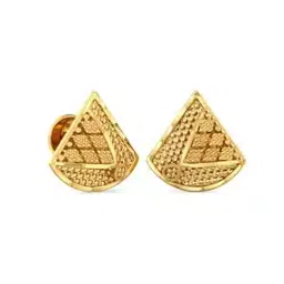 joyalukkas 22 KT Yellow Gold Stud Earrings-picture-31