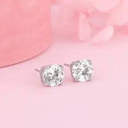giva Anushka Sharma Silver Zircon Earrings-picture-26