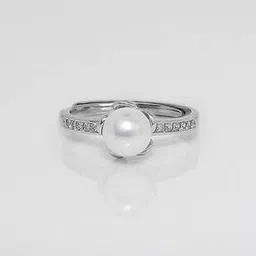 giva 925 Silver Pearl-Studded Ring-picture-51