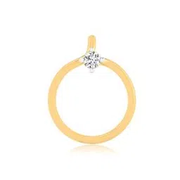 iski uski 18KT Elvira Yellow-Gold Diamond Nose Pin-picture-52