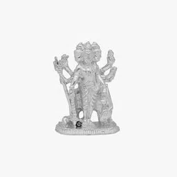 srijagdamba pearls dealer 800 Silver Vishnu Idol-picture-11