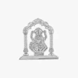 srijagdamba pearls dealer 800 Silver Laxmi Idol-picture-46